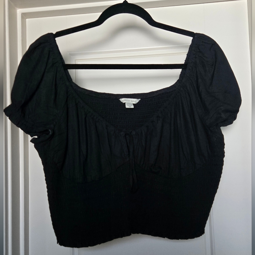 American Eagle Outfitters Black Blouse